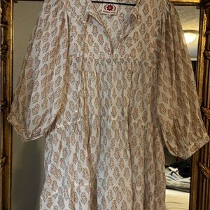 Indian Pink Floral dress